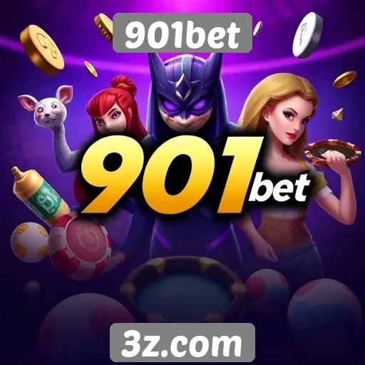 Diversidade de jogos disponíveis em 901bet